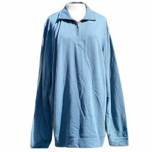 Saddlebred Big & Tall XLT long sleeve quarter zip